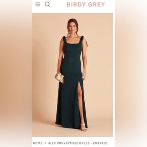 Birdy Grey Alex Convertible Dress - Emerald Green